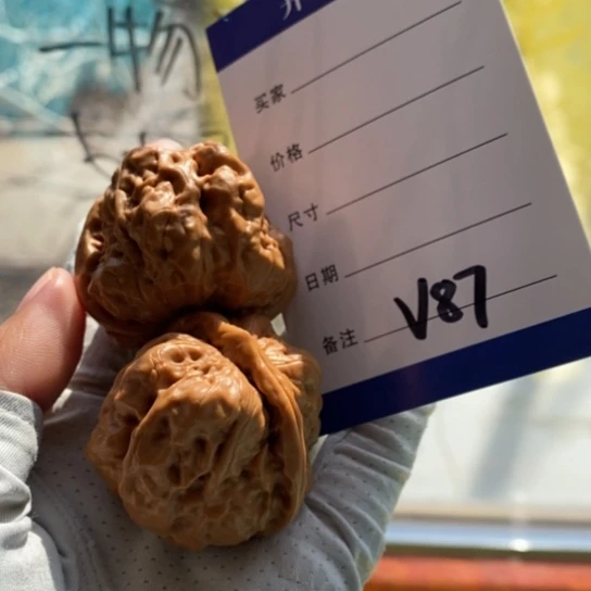 喀***司文玩核桃把件42蛙
