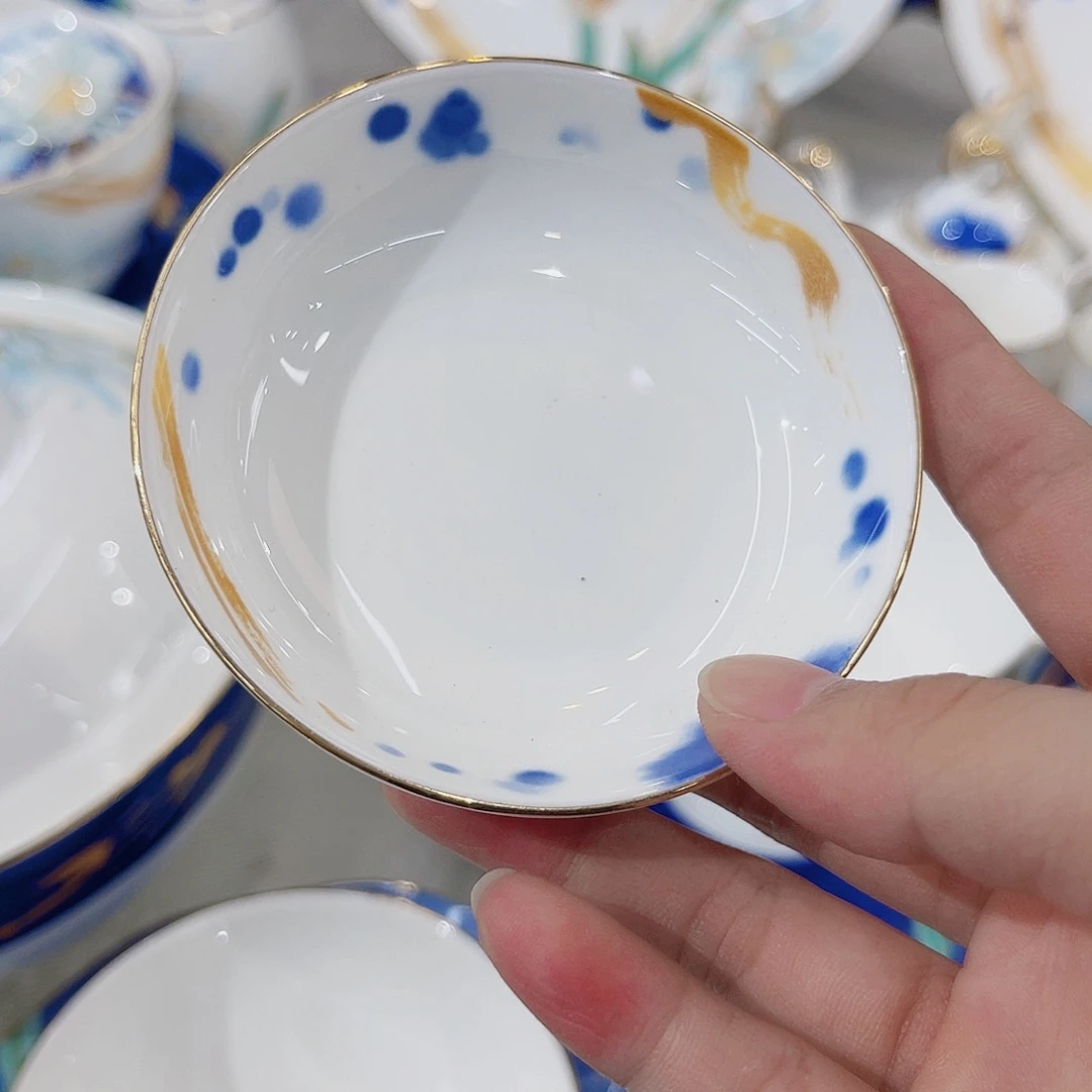 36%以上骨粉骨瓷蘸料碟