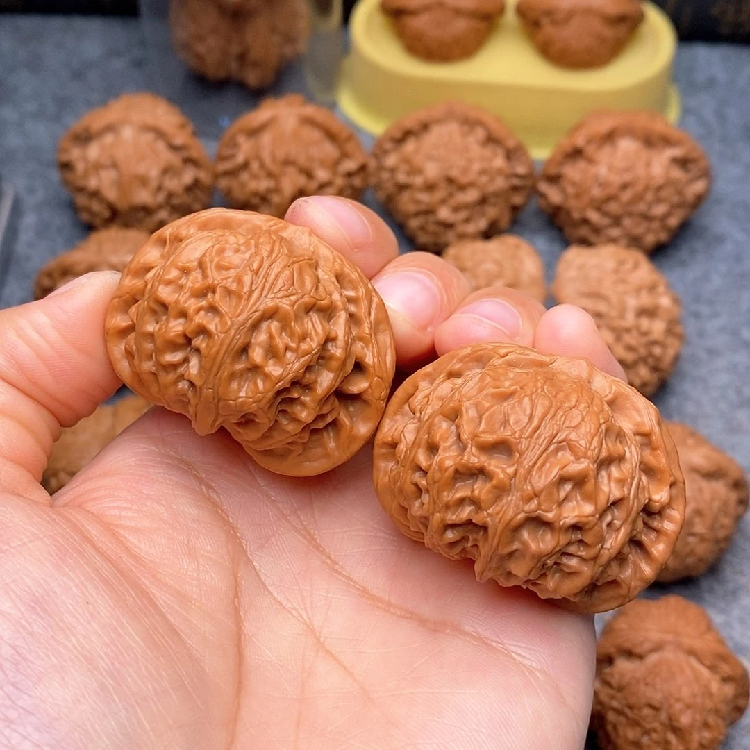 文玩核桃把件肉球宫灯43尺全品