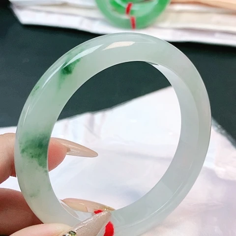 未镶嵌手镯翡翠1844