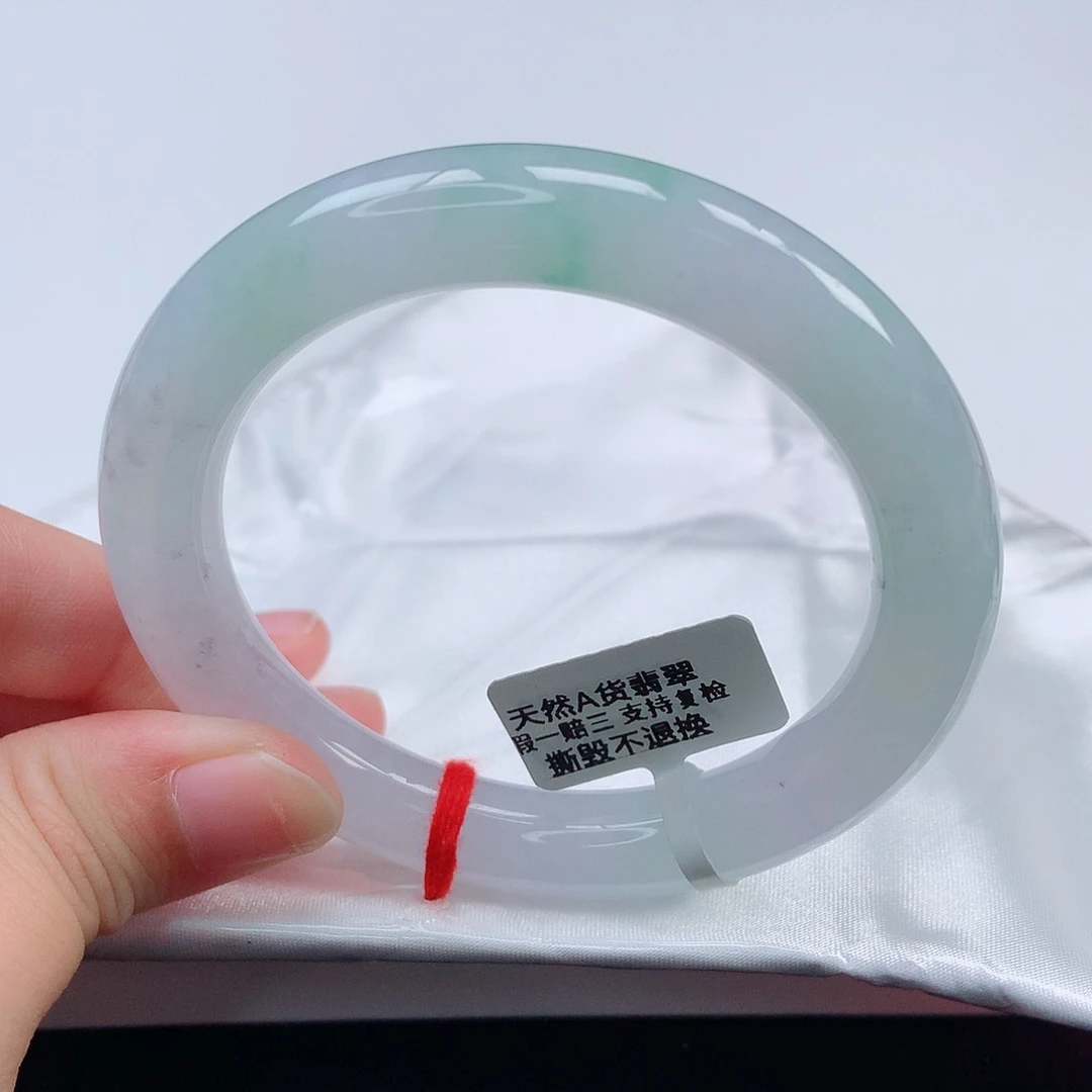 未镶嵌手镯翡翠56圆条