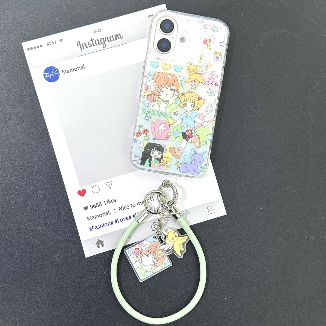 双层imd可爱小樱小可手机壳适用iPhone16promax苹果15pro