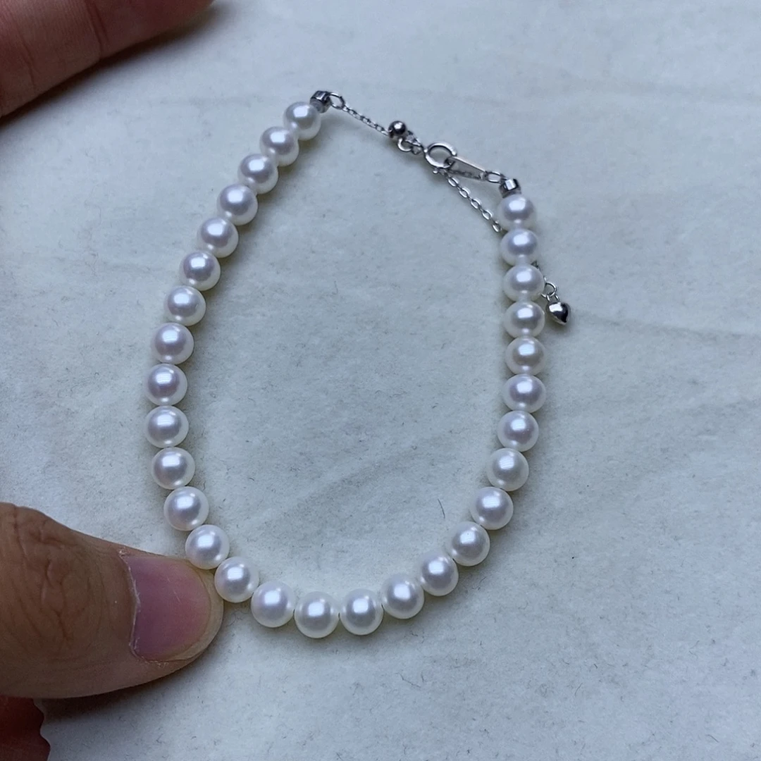 芒***果淡水珍珠银S925镶嵌颈饰