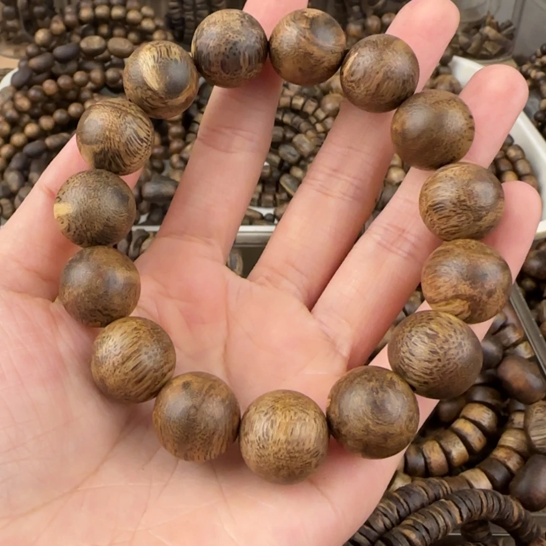 【闪购商品】沉香手串伊*奇楠手串17.2克卡1.5