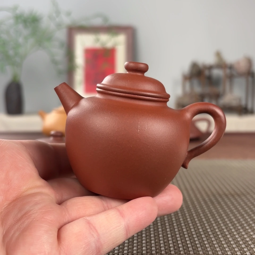 茶壶紫砂微瑕黄龙山原矿紫砂壶