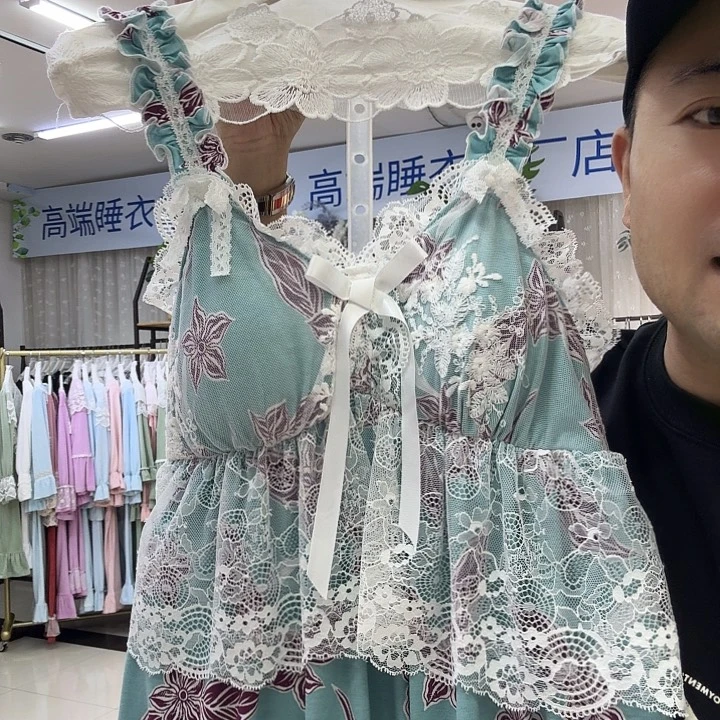 三醋酯纤维宫廷风家居服