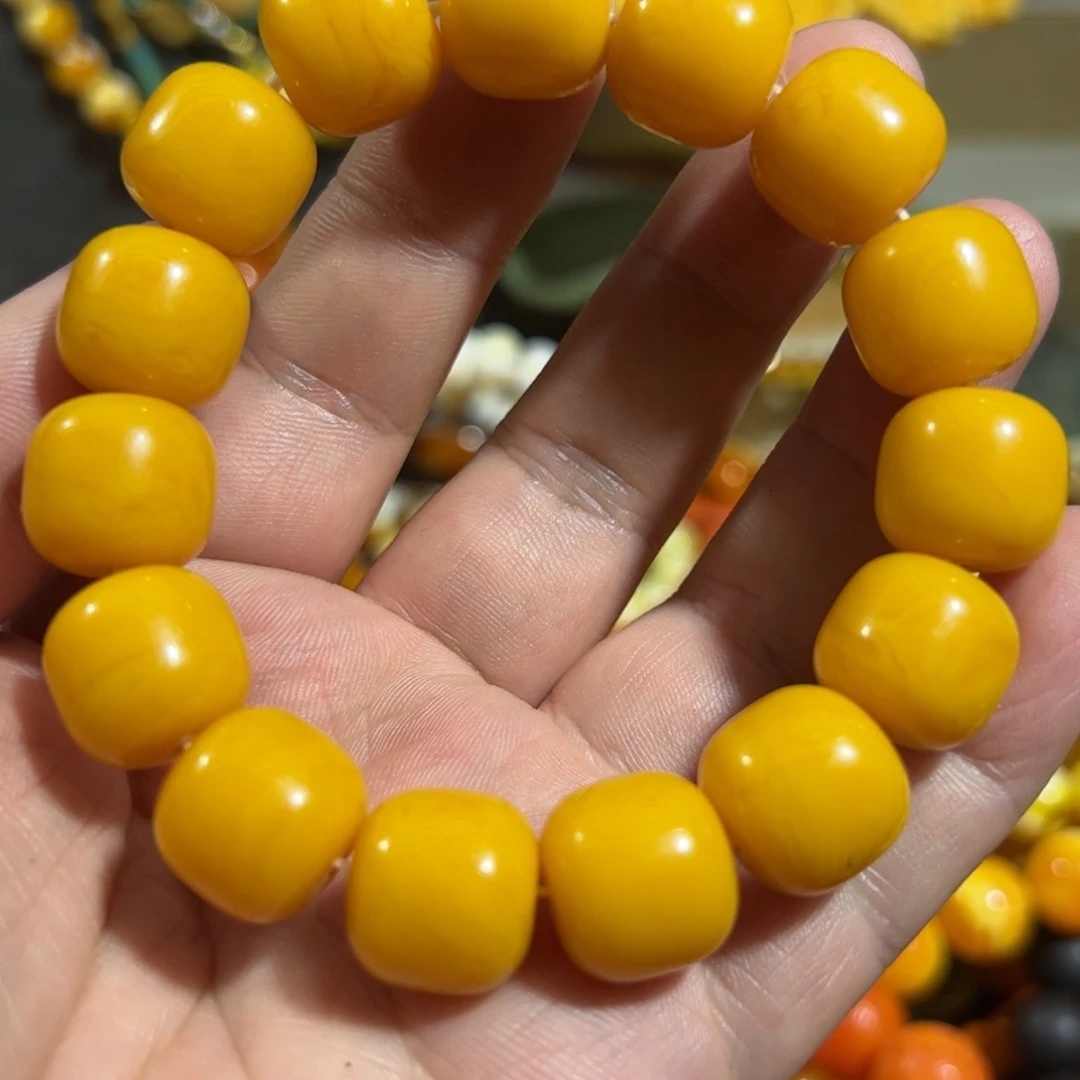 未镶嵌蜜蜡手链卡1.5➕