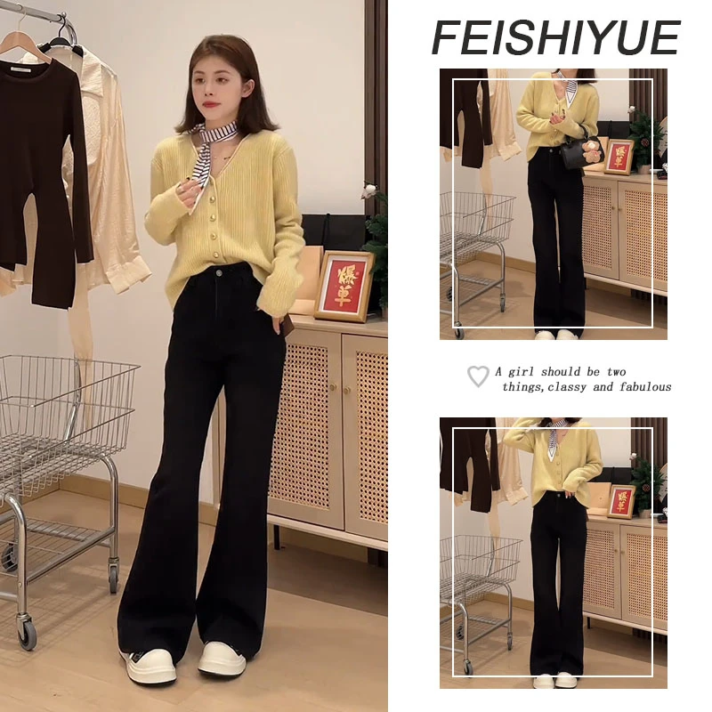 秋季温柔系穿搭女2025新款时尚减龄针织上衣显瘦百搭裤子两件套