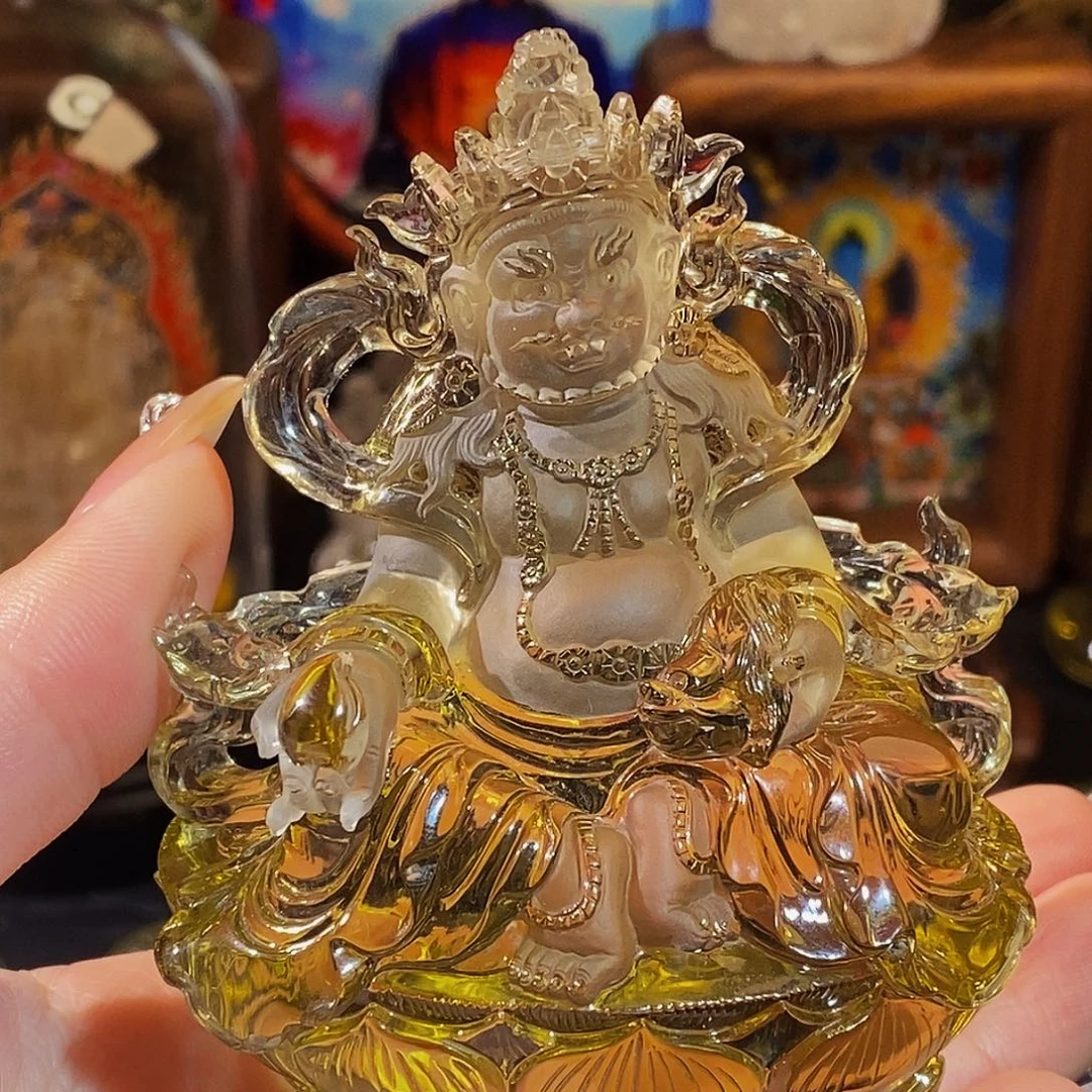 水晶颈饰未镶嵌摆件