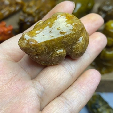 蛇纹石玉未镶嵌颈饰17