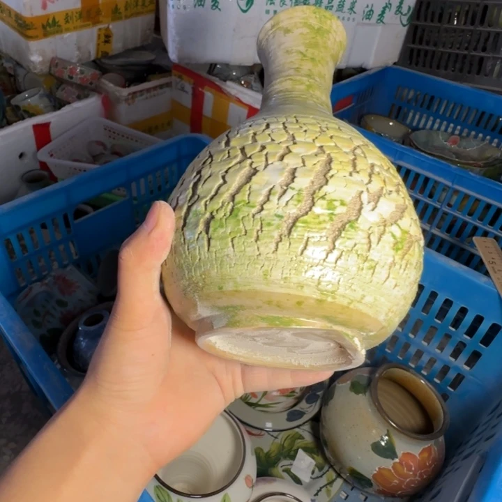 釉下彩手绘(瑕疵慎拍)192
