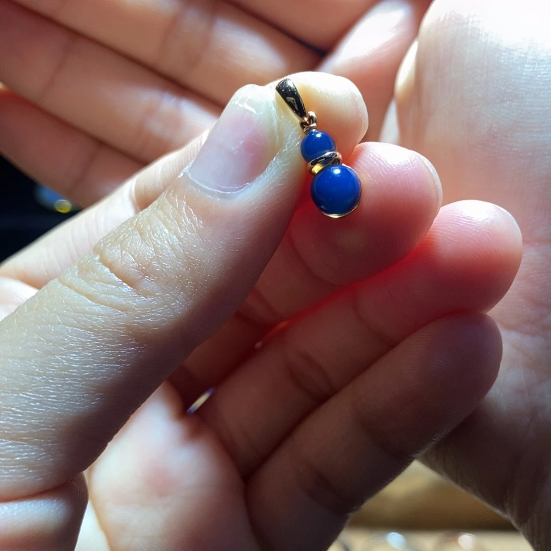 琥珀裸石18K金镶嵌路****.