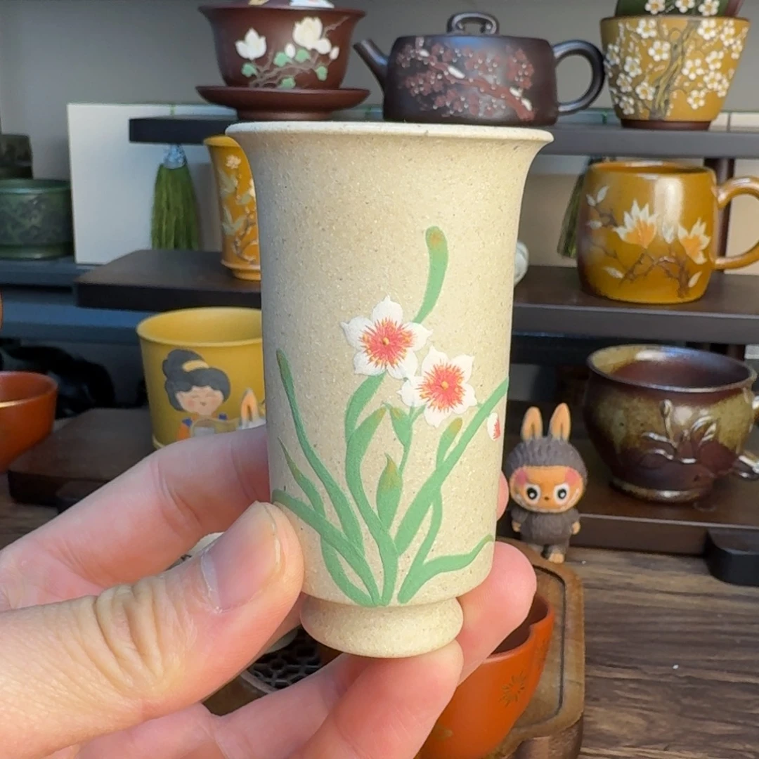 茶杯紫砂nx象牙白闻香杯70ml