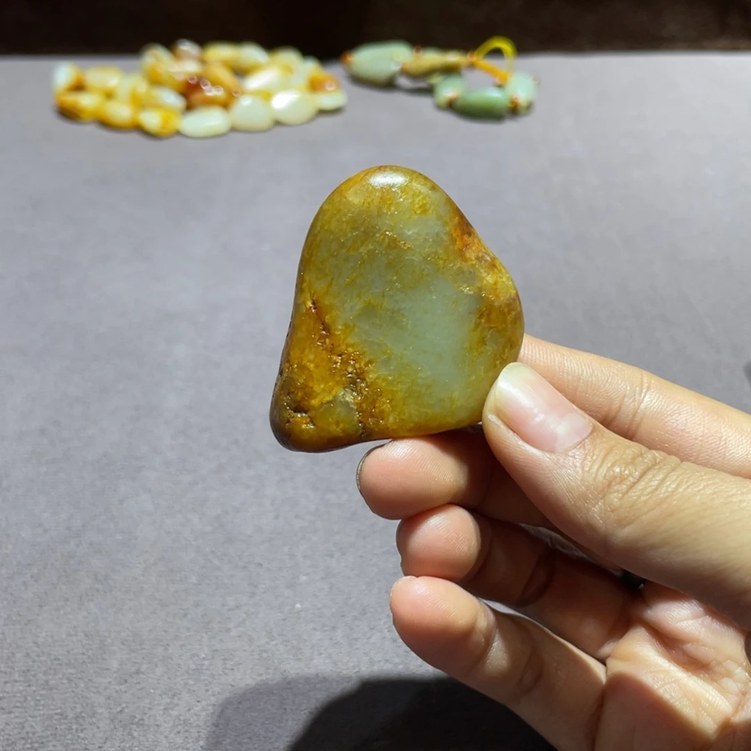 和田玉（子料）未镶嵌挂件47.2