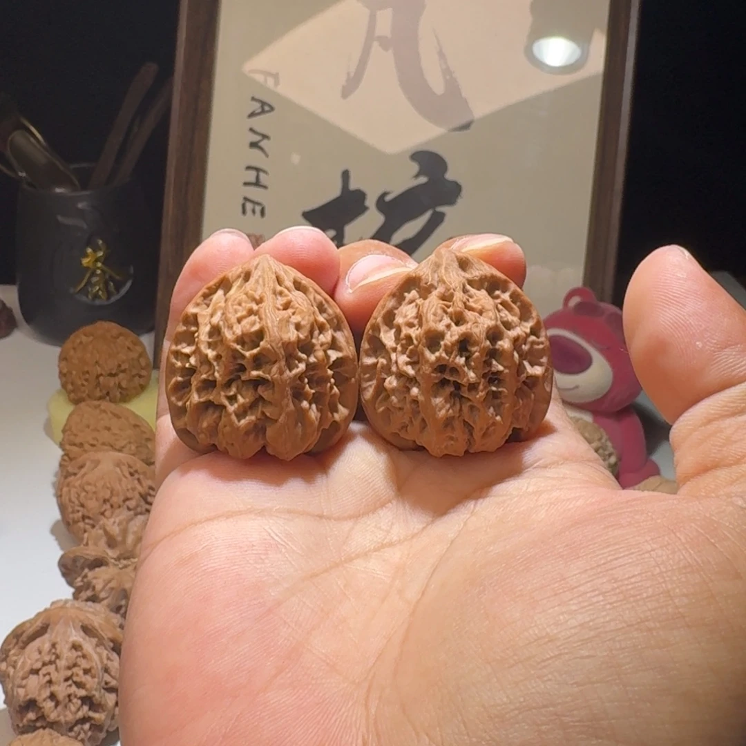 吊坠文玩核桃33尺寸野牛（易县窝底）