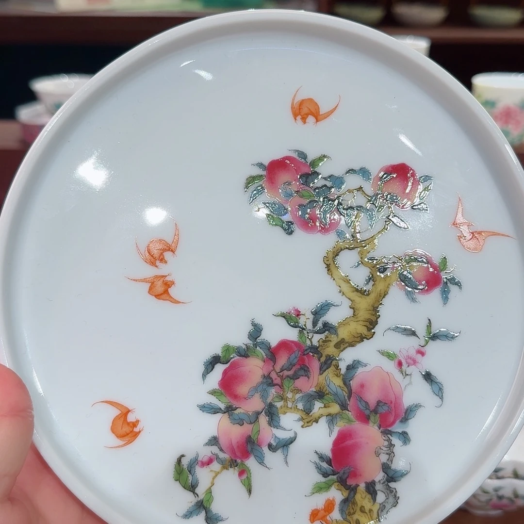 珐琅彩主人杯茶壶杯