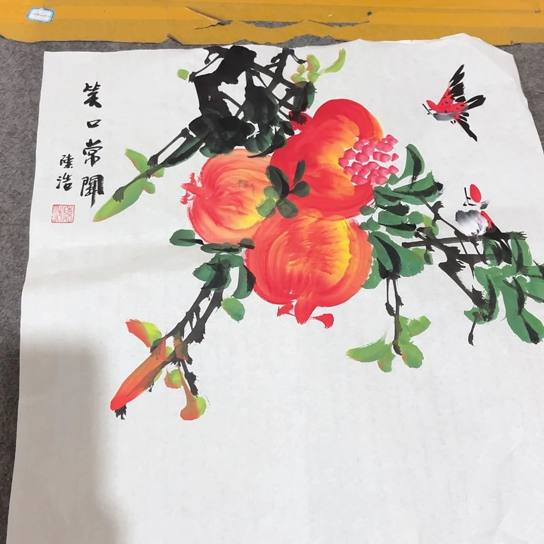国画纯手工绘画作品欣赏作品