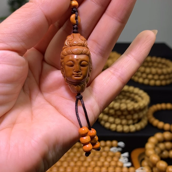 猴头核桃吊坠猴头