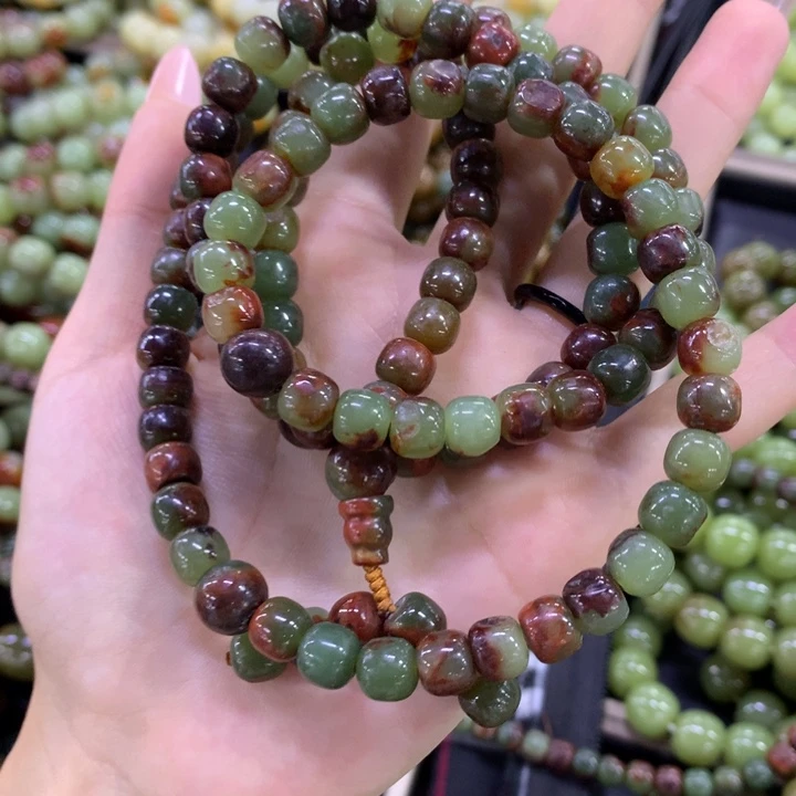 未镶嵌手链透闪石质玉