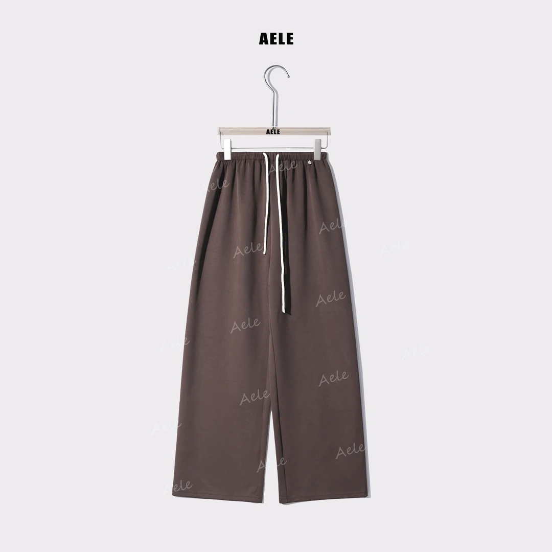 AELE极简莱赛尔弯刀宽松休闲香蕉卫裤 K853 2512 AD