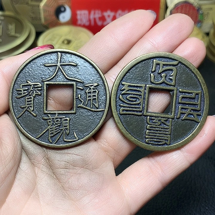 铜现代工艺品翻砂铸造两枚