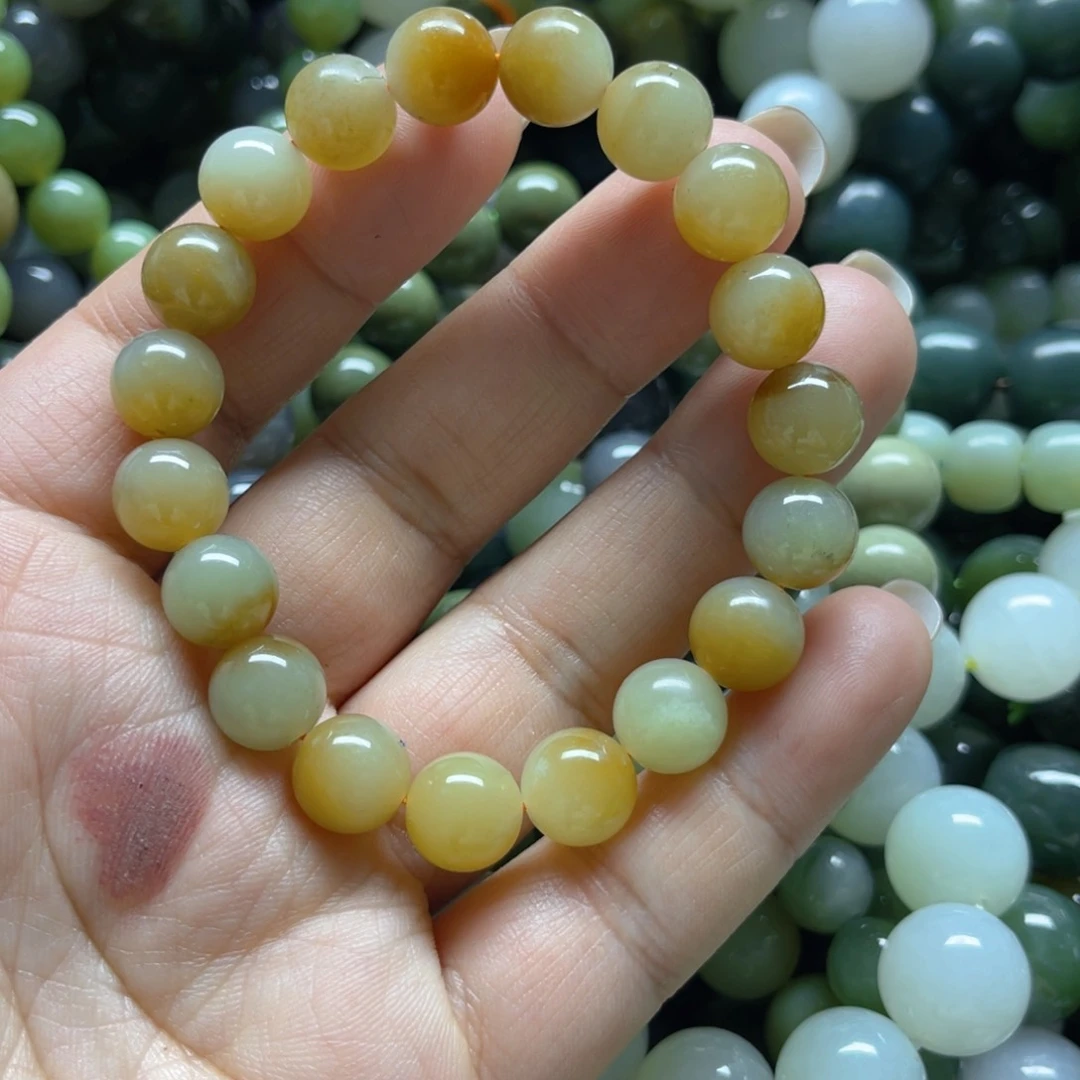 和田玉手链未镶嵌