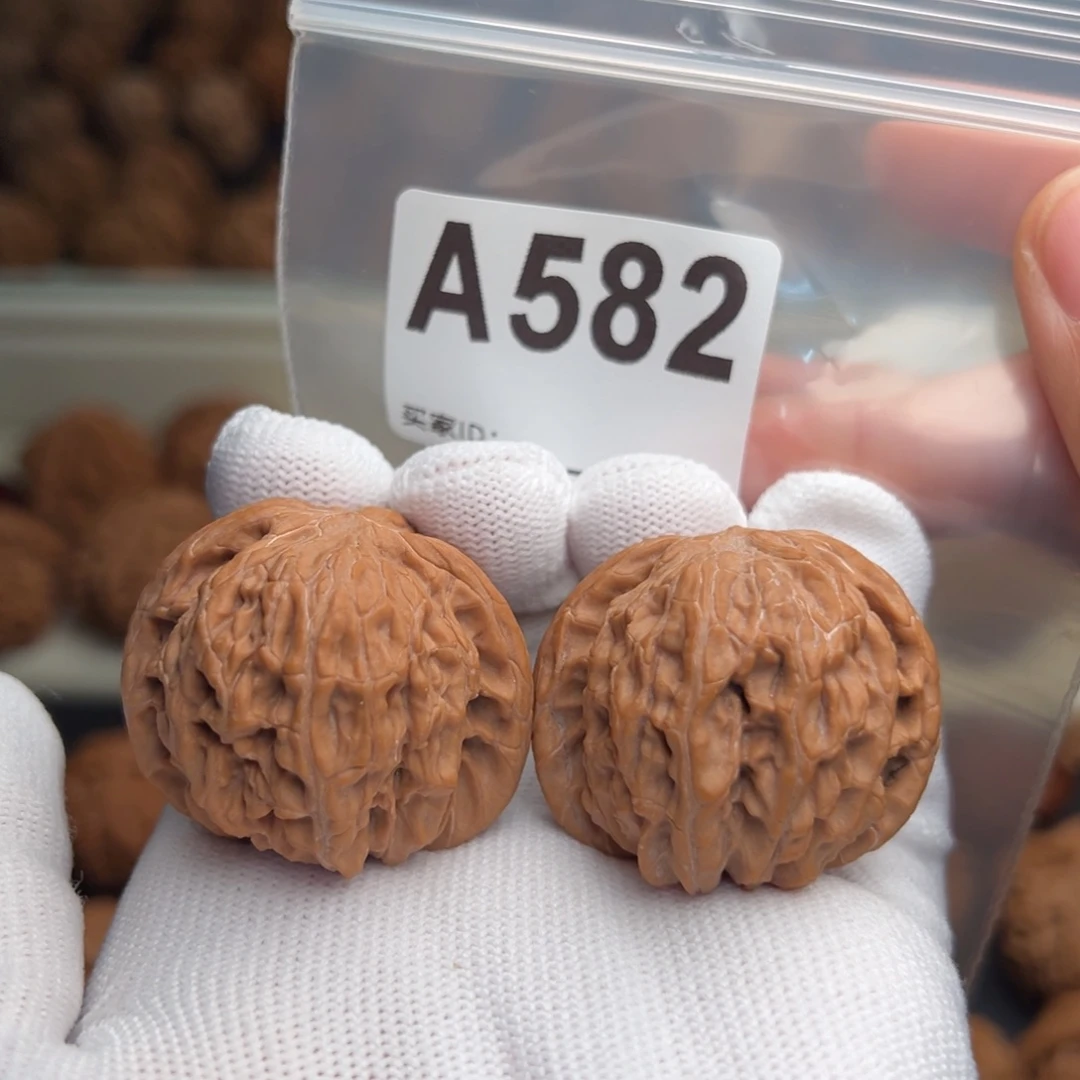 文玩核桃手串A582山地磨38