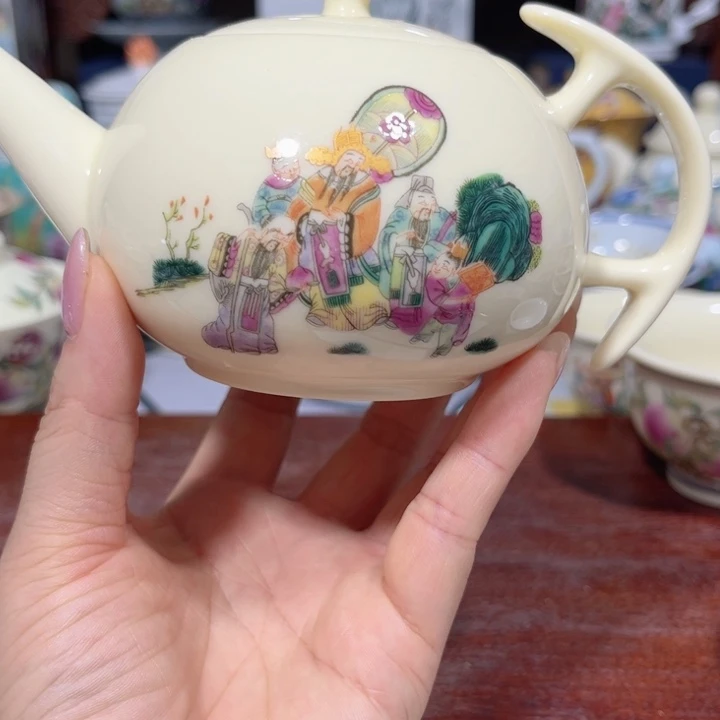 景德镇陶瓷茶具主人杯茶壶