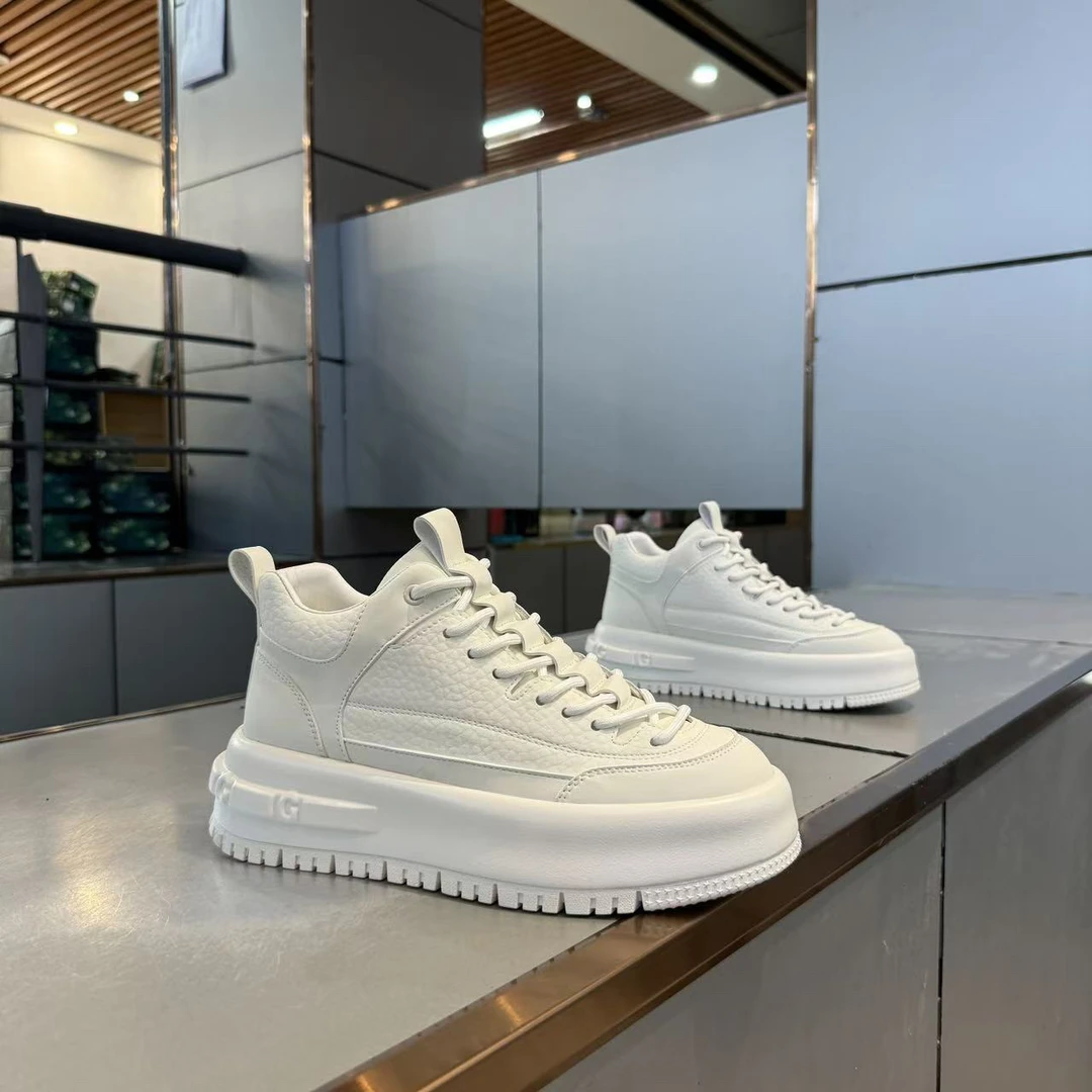 秋冬男鞋板鞋休闲鞋休闲风厚底增高百搭