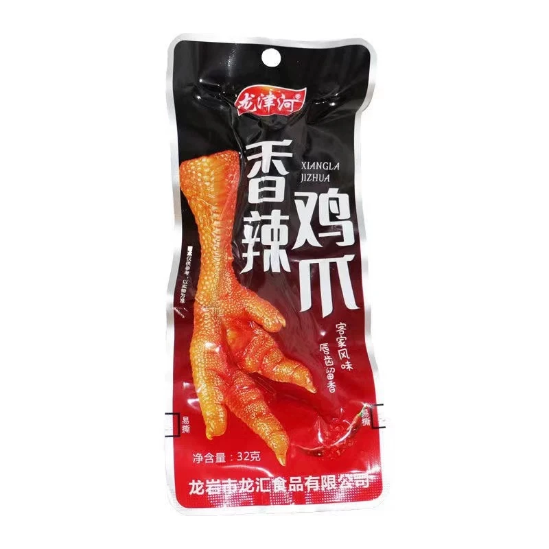 SH-A 龙津河香辣味泡鸡爪/鸭掌/鸭翅32g*20（随机发）