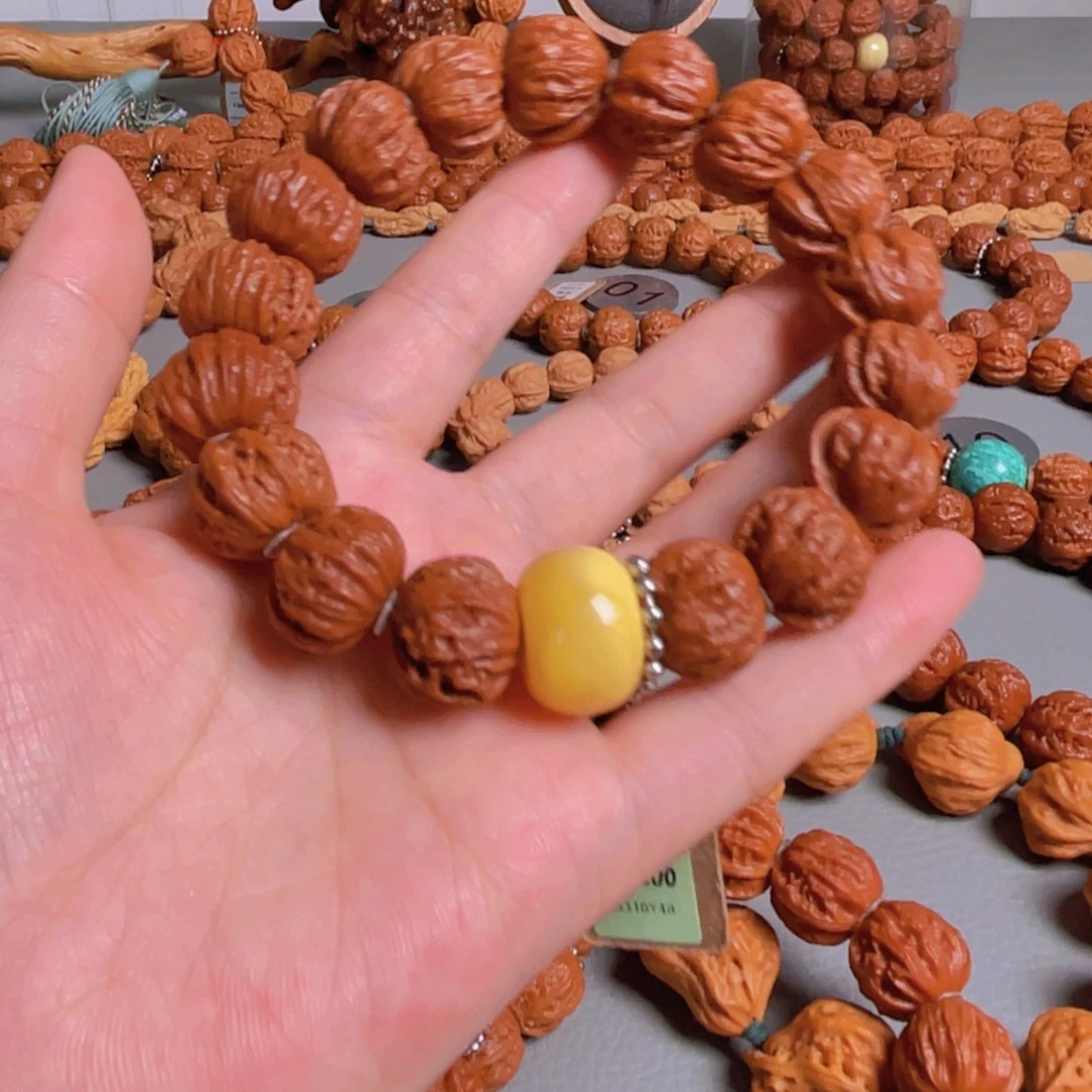 马***大吊坠文玩核桃核桃手串