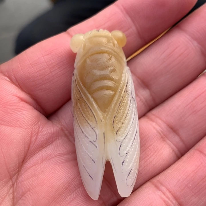 颈饰未镶嵌透闪石质玉