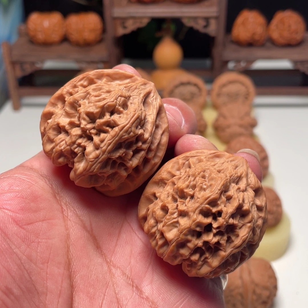 吊坠文玩核桃野牛