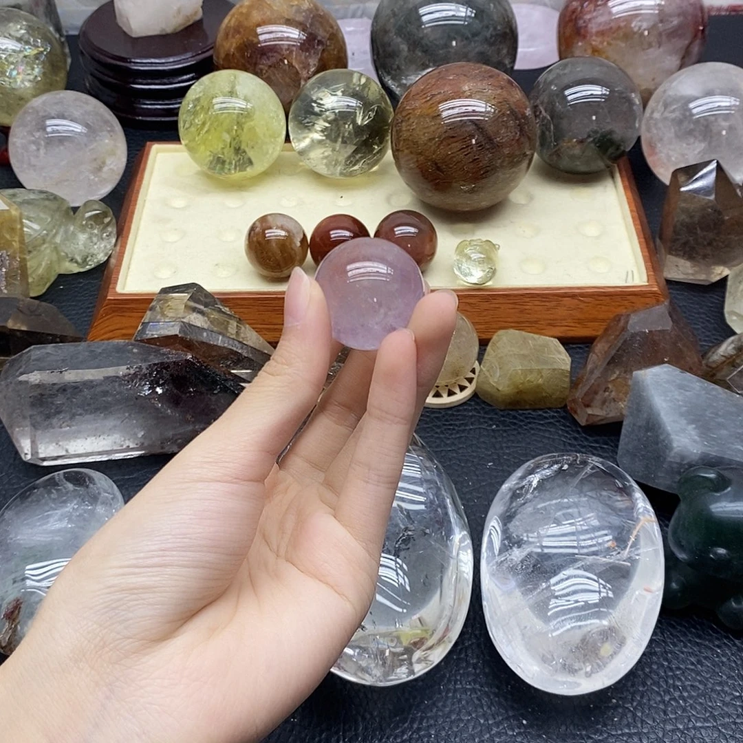 水晶未镶嵌珠宝半成品218水晶石