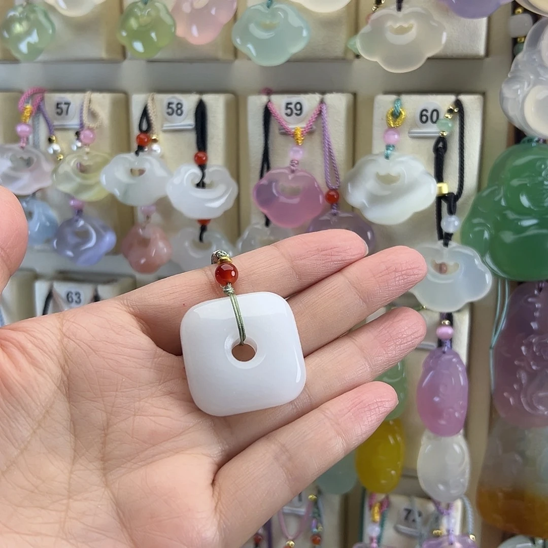 ＆***辉玛瑙/玉髓未镶嵌颈饰
