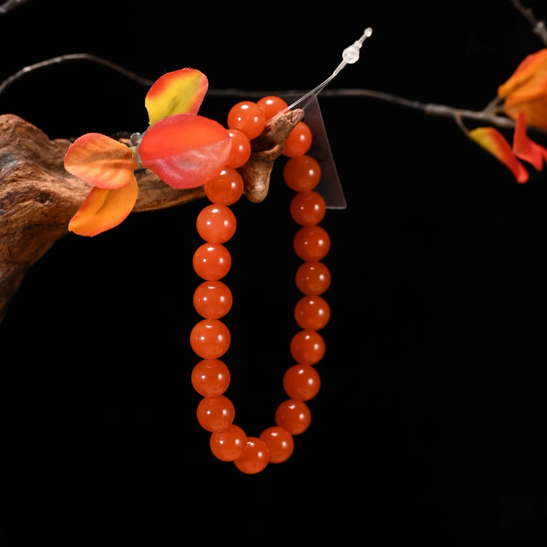 Lot8827 2511240009南红手串/保利