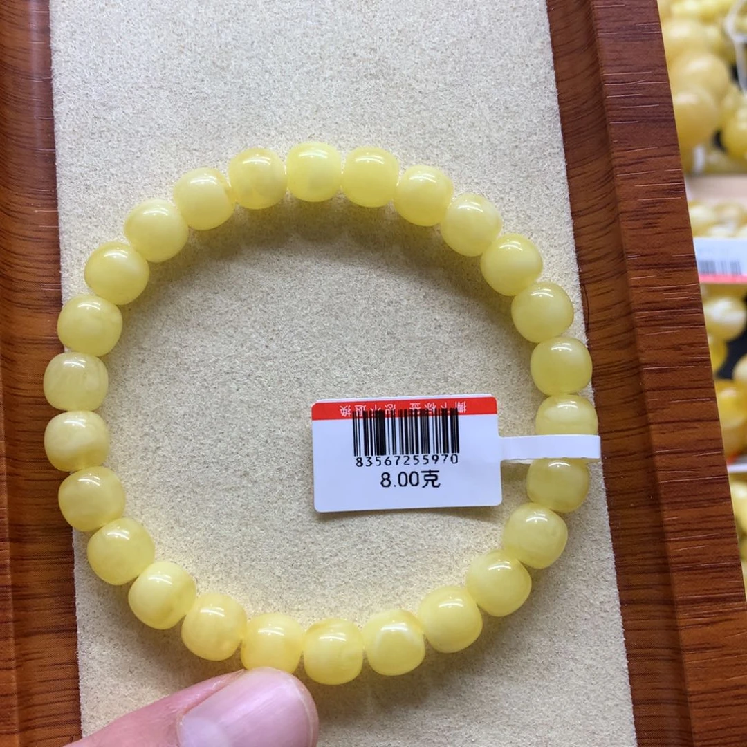 蜜蜡手链未镶嵌蜜蜡