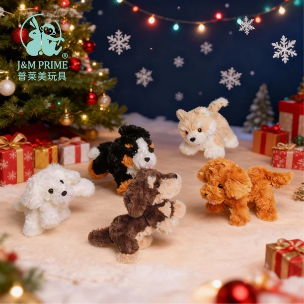 JMPRIME普莱美萌宠系列狗狗玩偶手腕垫玩偶告别鼠标手桌伴娃娃