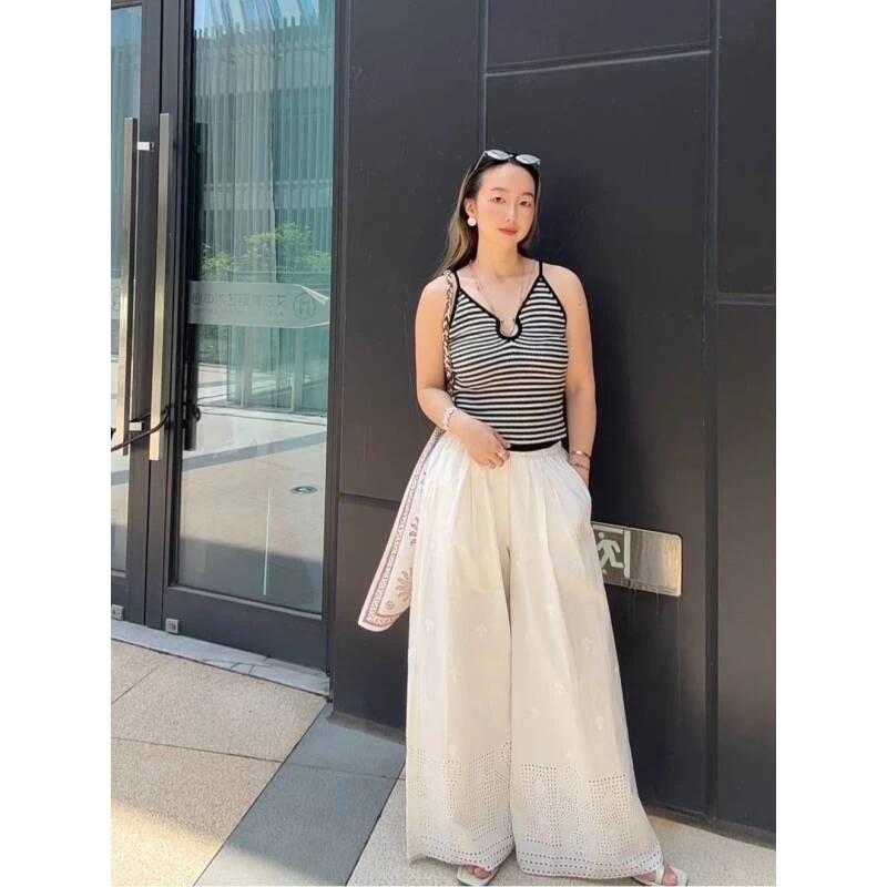 SESSUN   SOLANIA    条纹吊带上衣