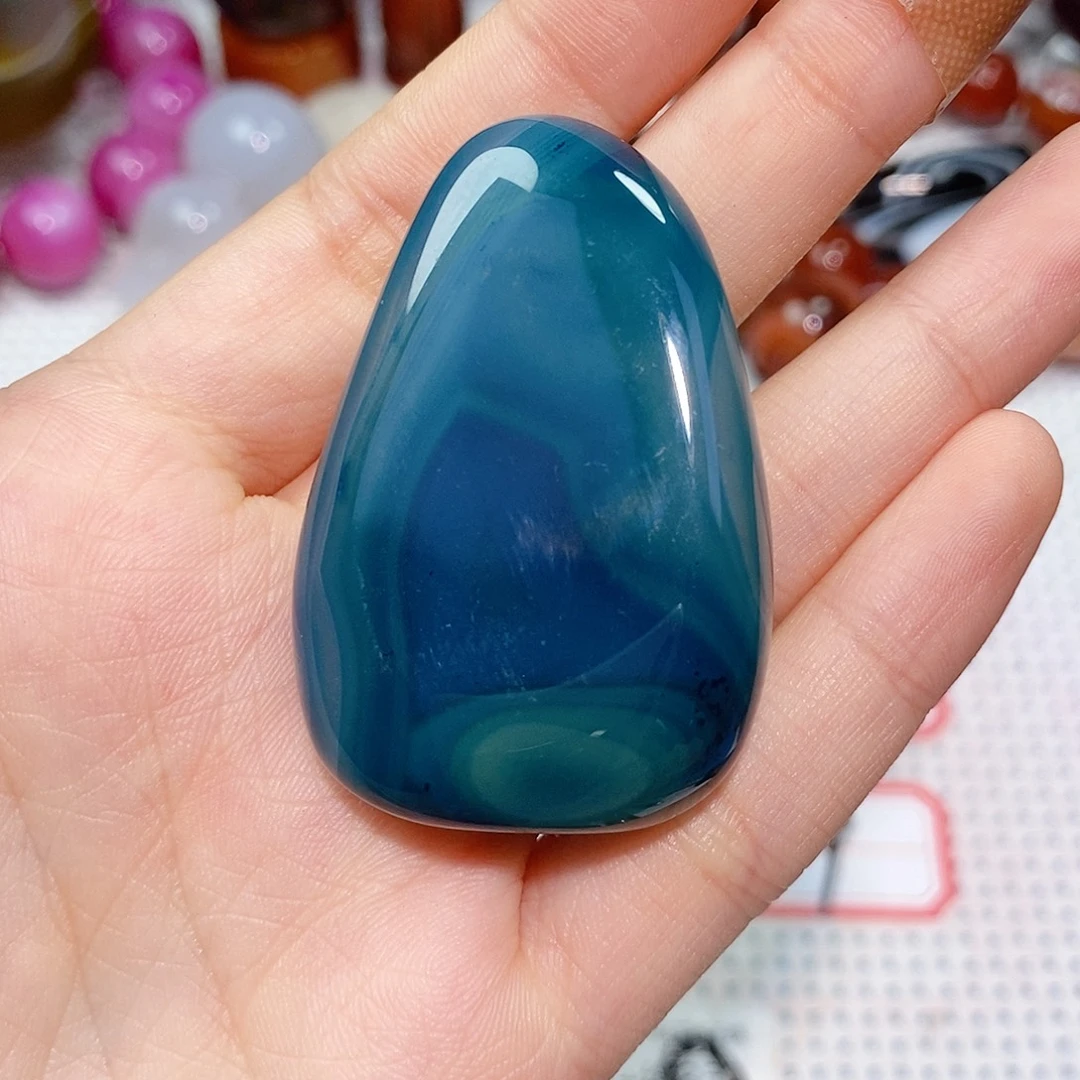 渔***隐玛瑙/玉髓未镶嵌珠宝奇石