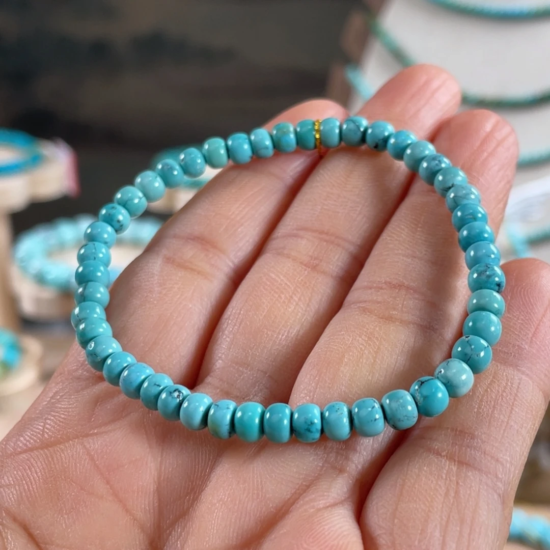 未镶嵌绿松石项链