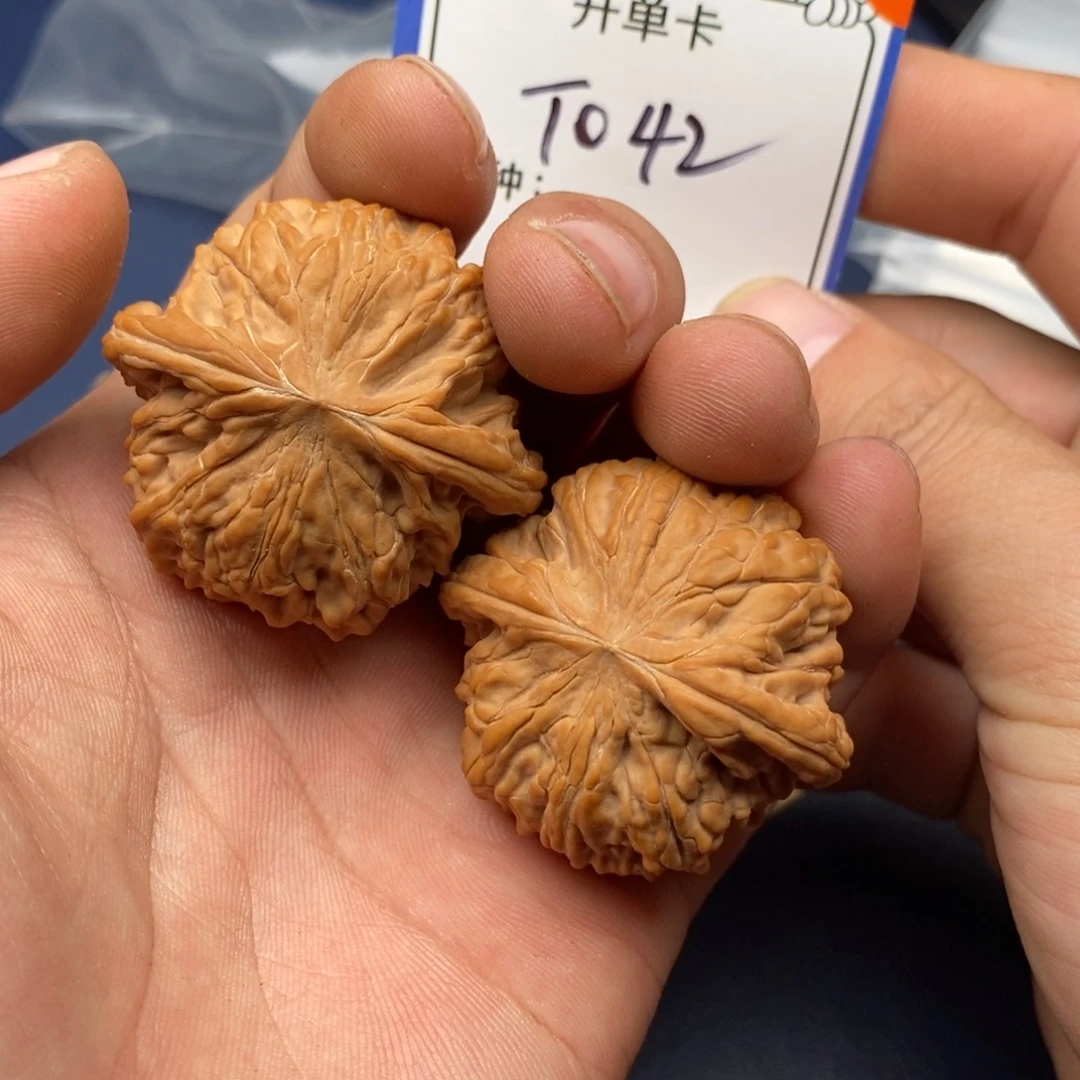 文玩核桃把件L***?磨盘042