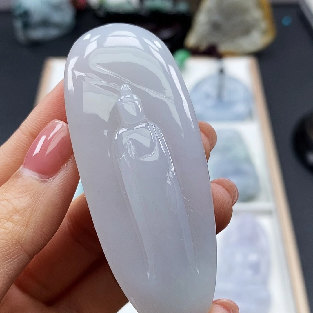 翡翠未镶嵌颈饰用****1翡翠