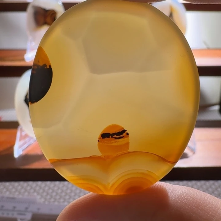 玛瑙/玉髓合金颈饰