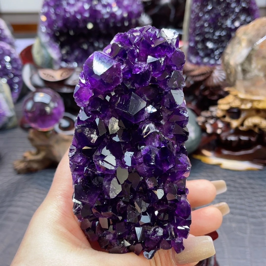 紫晶大型摆件（非配饰）未镶嵌