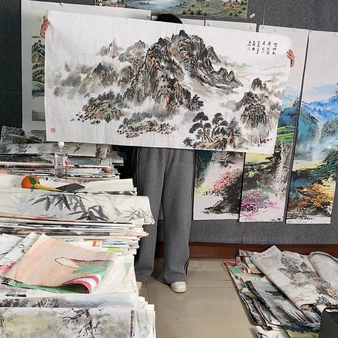 国画手写手绘国画作品27