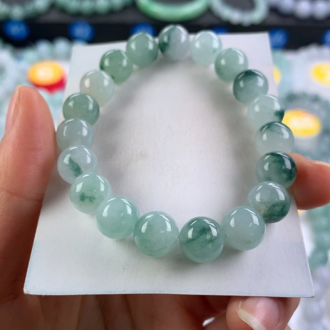 翡翠未镶嵌手链卡10