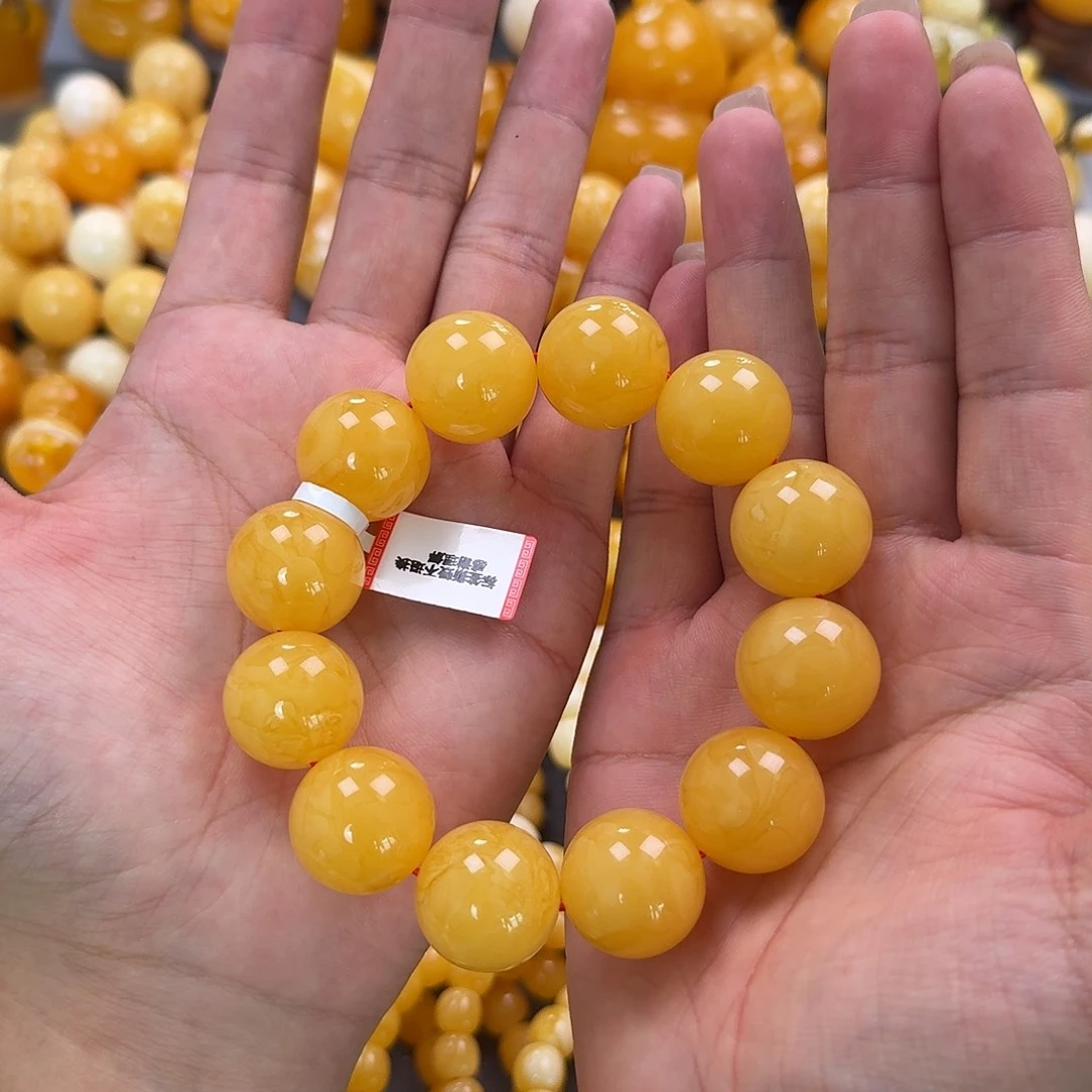 蜜蜡未镶嵌珠宝奇石同料20mm