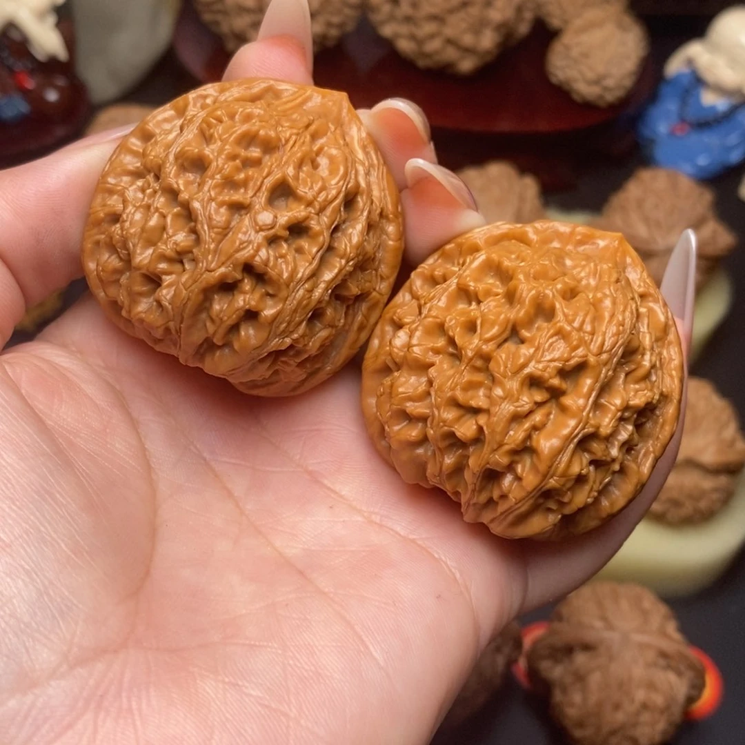 文玩核桃把件水龙纹43