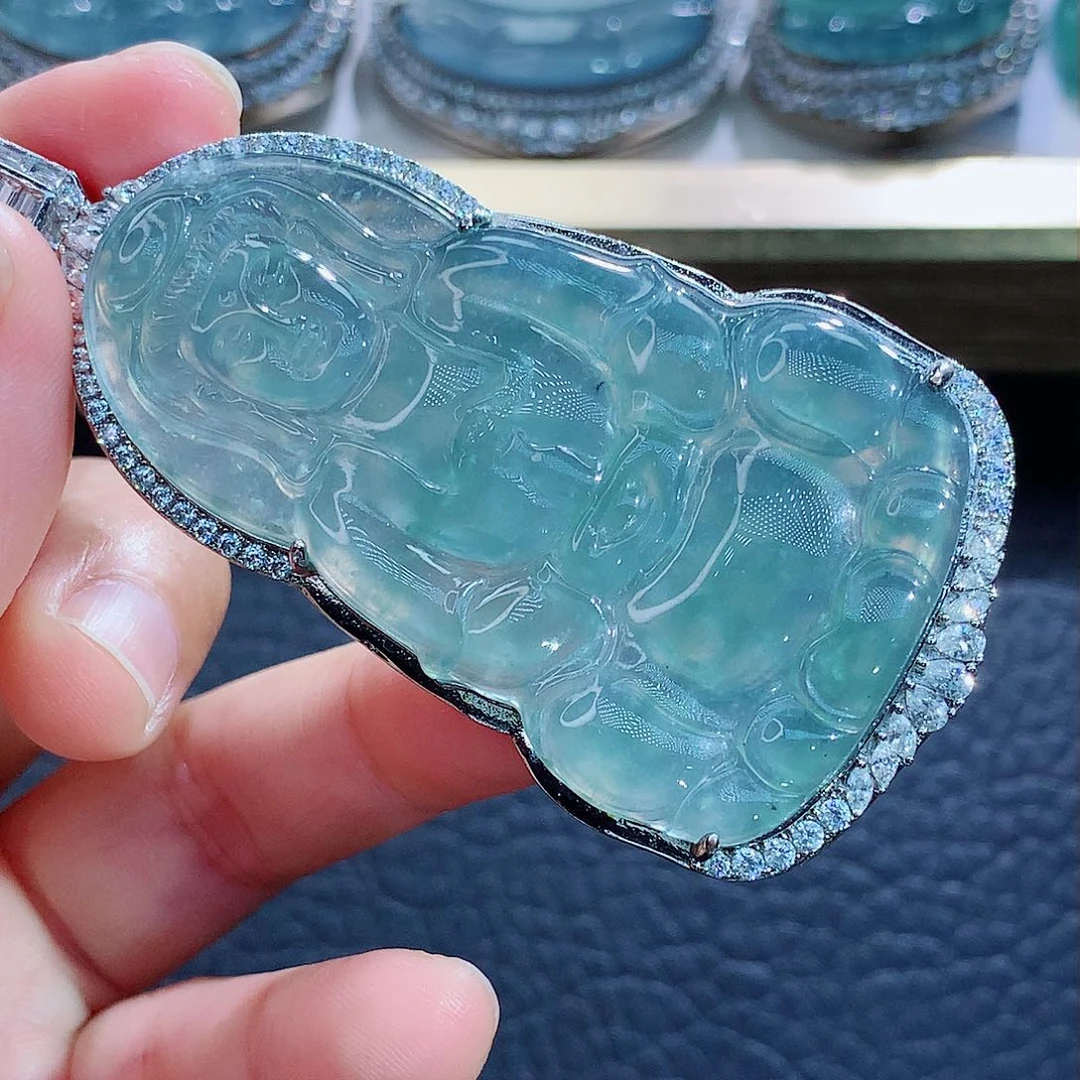 未镶嵌挂件翡翠翡翠